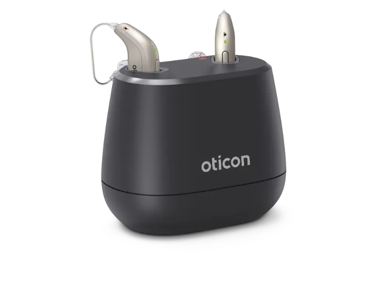 Oticon oplader