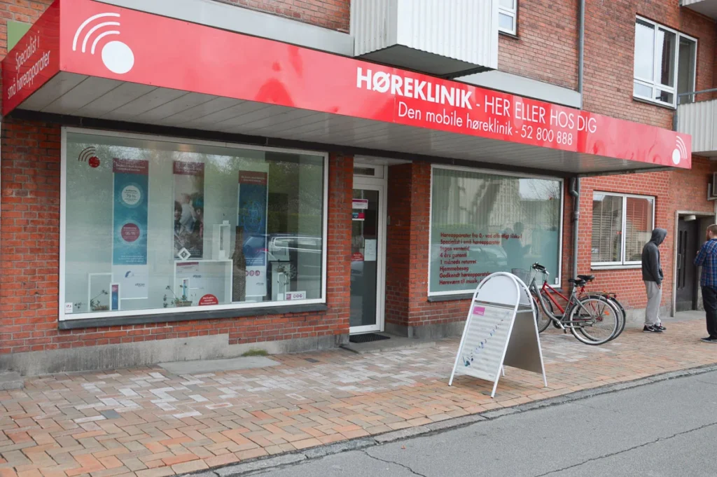 Høreklinik hos den mobile høreklinik på Skibhusvej i Odense